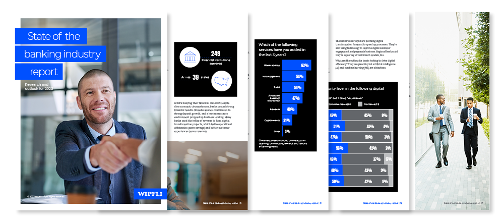 FI-2023 Wipfli State of the Banking Industry Report_landing page image